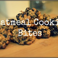 Oatmeal Chocolate Chip Cookie Bites